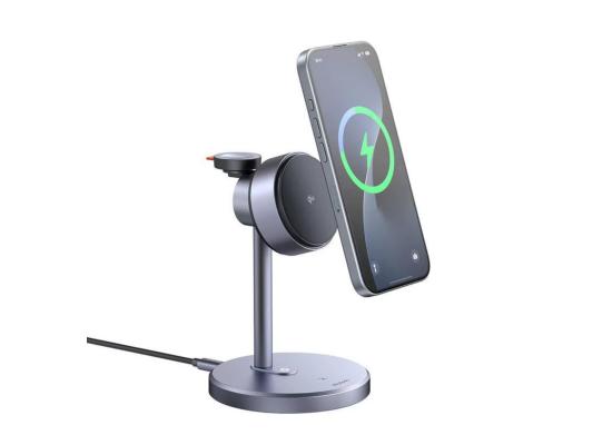 Mcdodo CH-2462 3-in-1 Qi2 MagQ Magnetic Wireless Charging Station Stand 15W + 33W + 5W mains charger